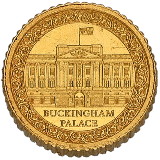 24ct Gold Buckingham Palace 1/40 OZ Coin 2024