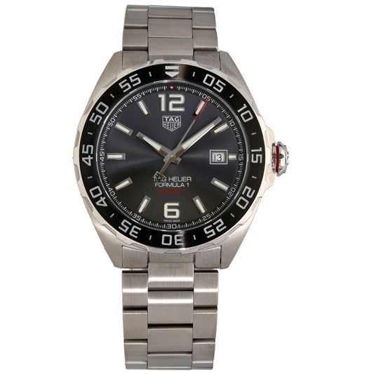 Tag Heuer Formula 1 WAZ2011 43mm Stainless Steel Watch