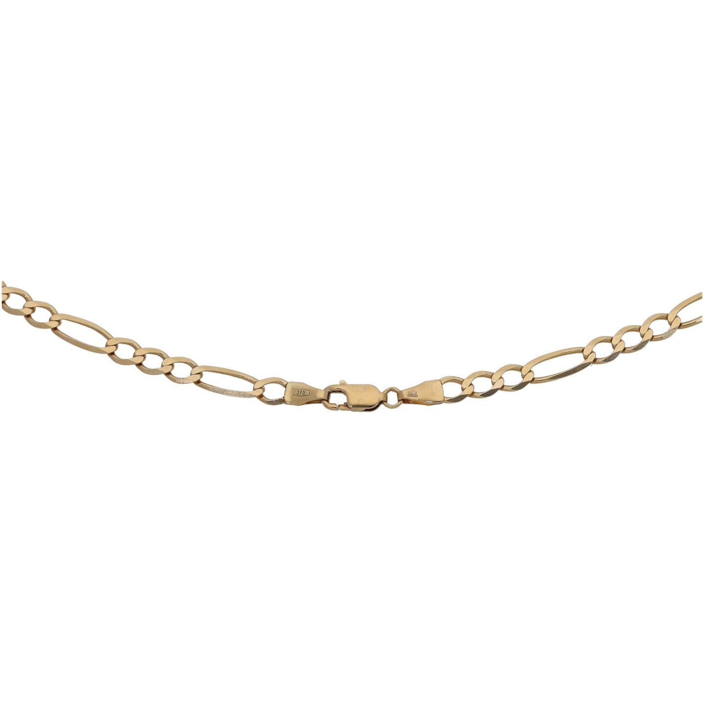 9ct Gold Figaro Chain 20"