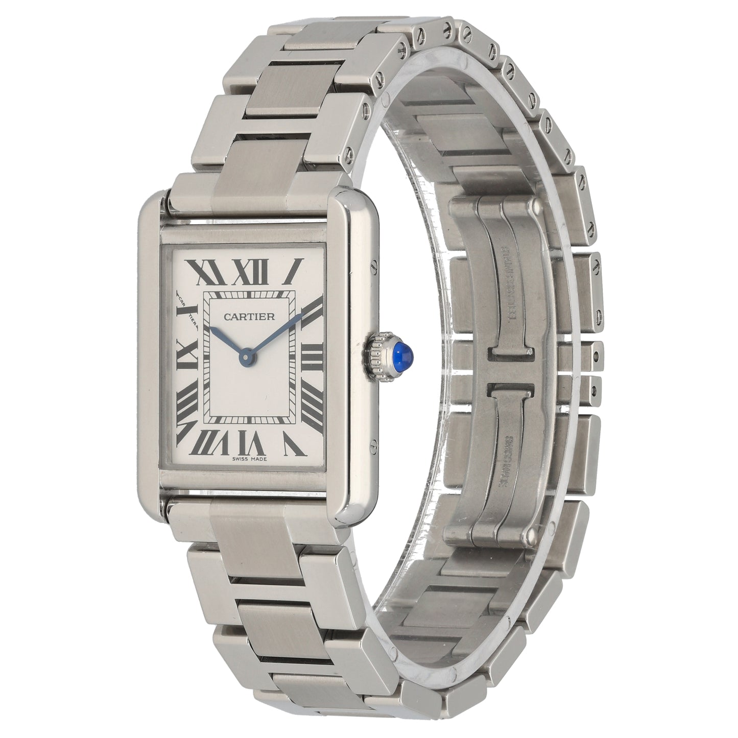 Cartier Tank Solo 3170 24mm Stainless Steel Watch