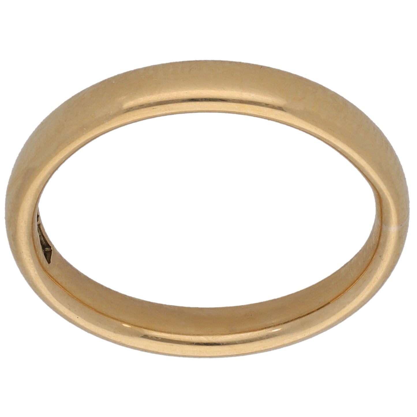 9ct Gold Plain Wedding Ring Size K