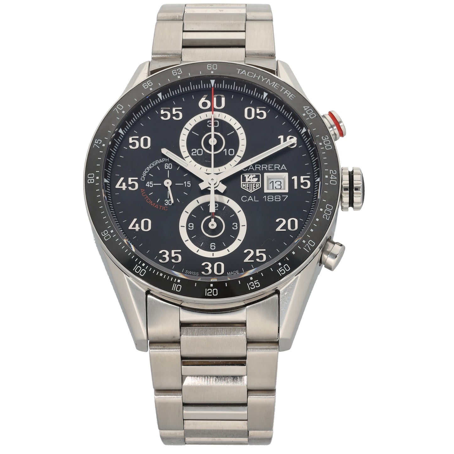 Tag Heuer Carrera CAR2A10-2 43mm Stainless Steel Watch