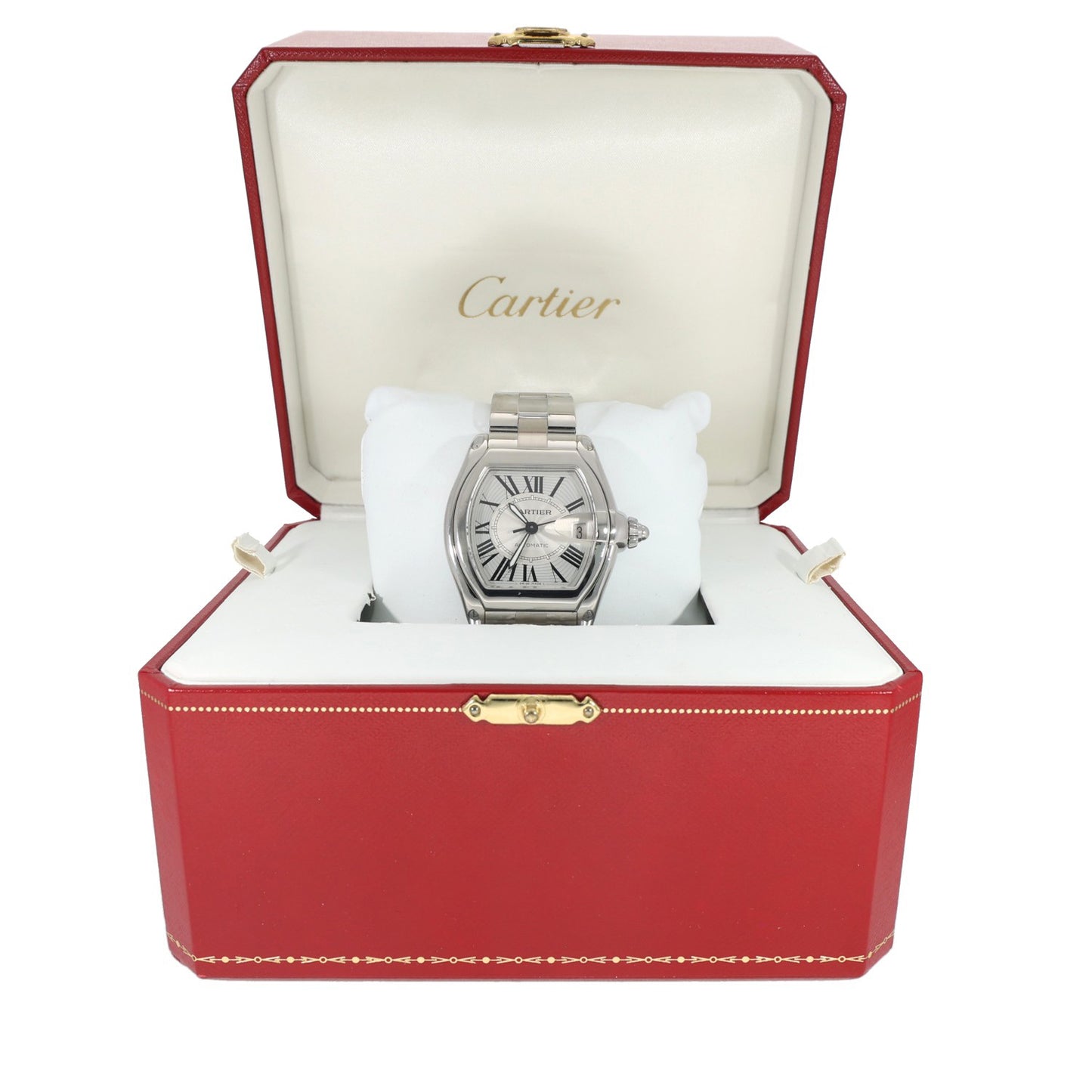 Cartier Roadster W62025V3 38mm Stainless Steel Watch