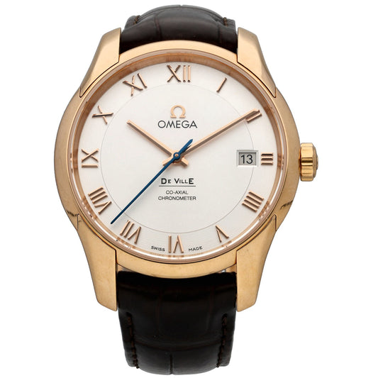 Omega De Ville 43mm Gold Watch