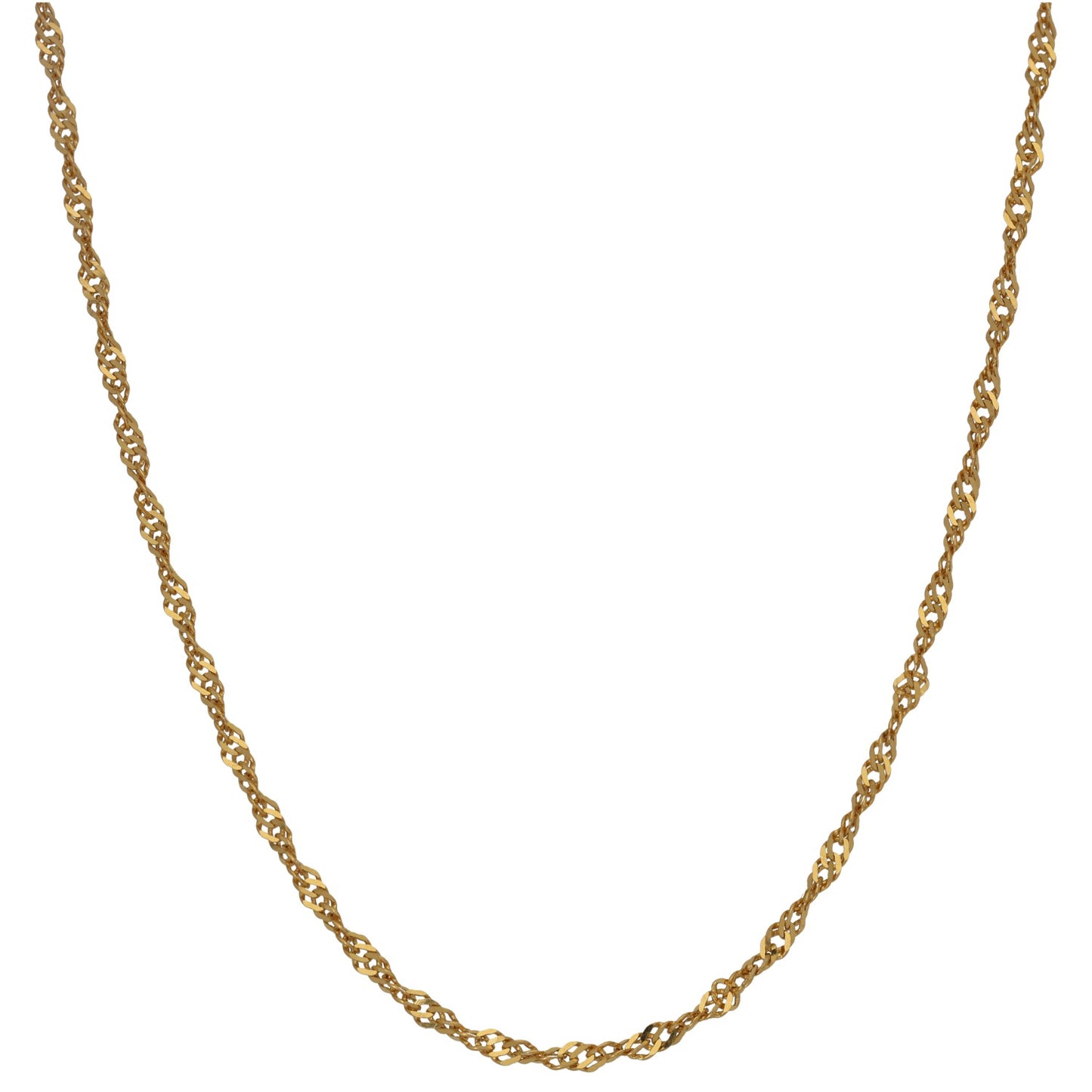 22ct Gold Singapore Chain 20"