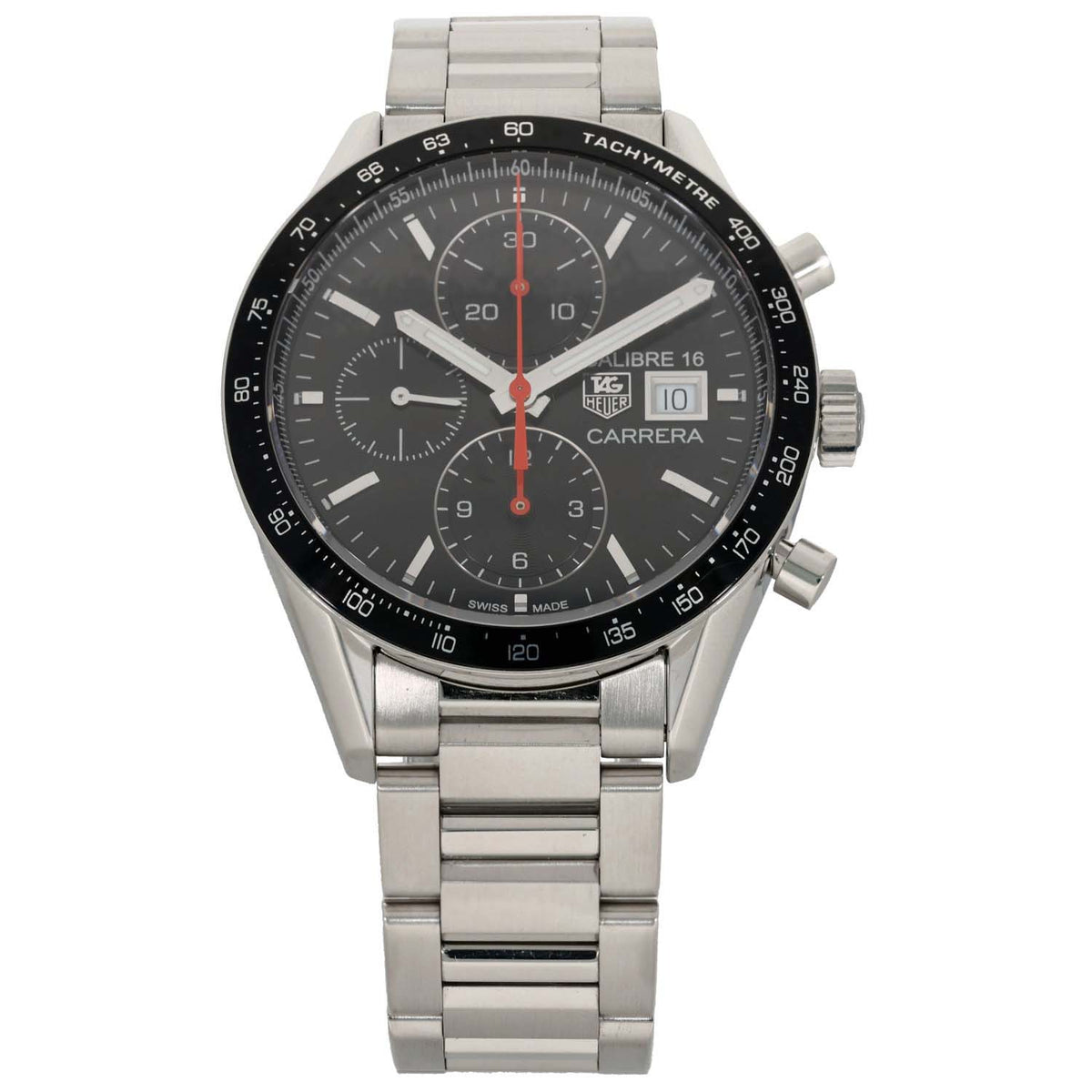 Tag Heuer Carrera CV201AK-0 41mm Stainless Steel Watch