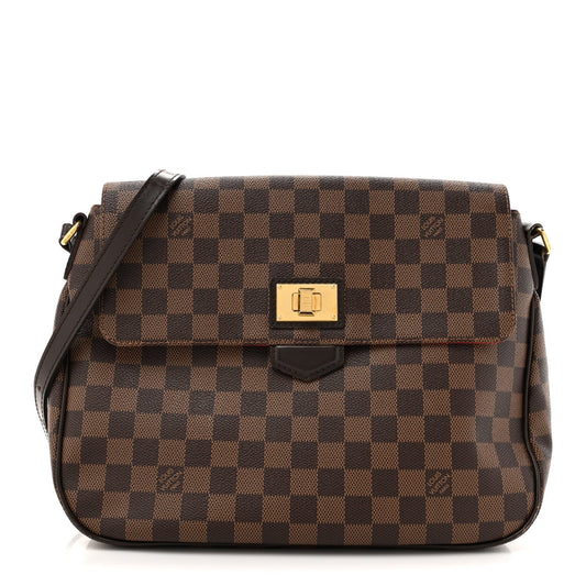 Louis Vuitton Besace Rosebery Damier Ebene Coated Canvas Bag - Brown