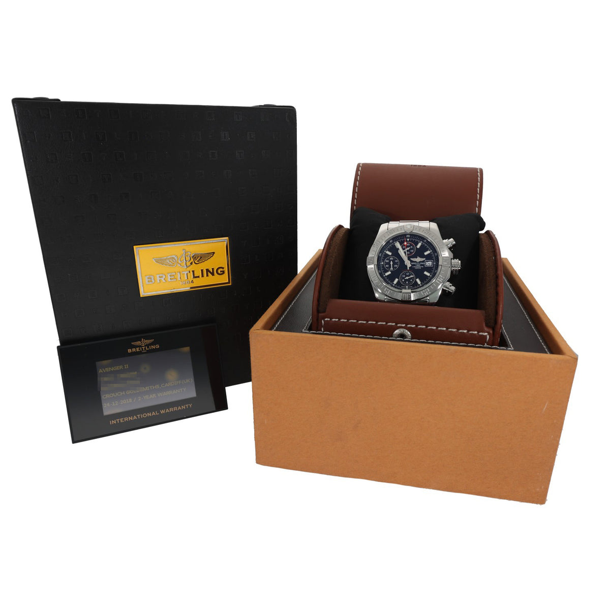 Breitling Avenger II A13381 43mm Stainless Steel Watch
