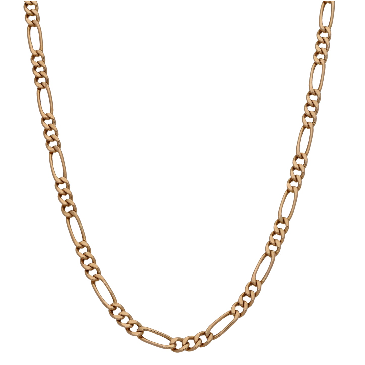 9ct Gold Figaro Chain 18"