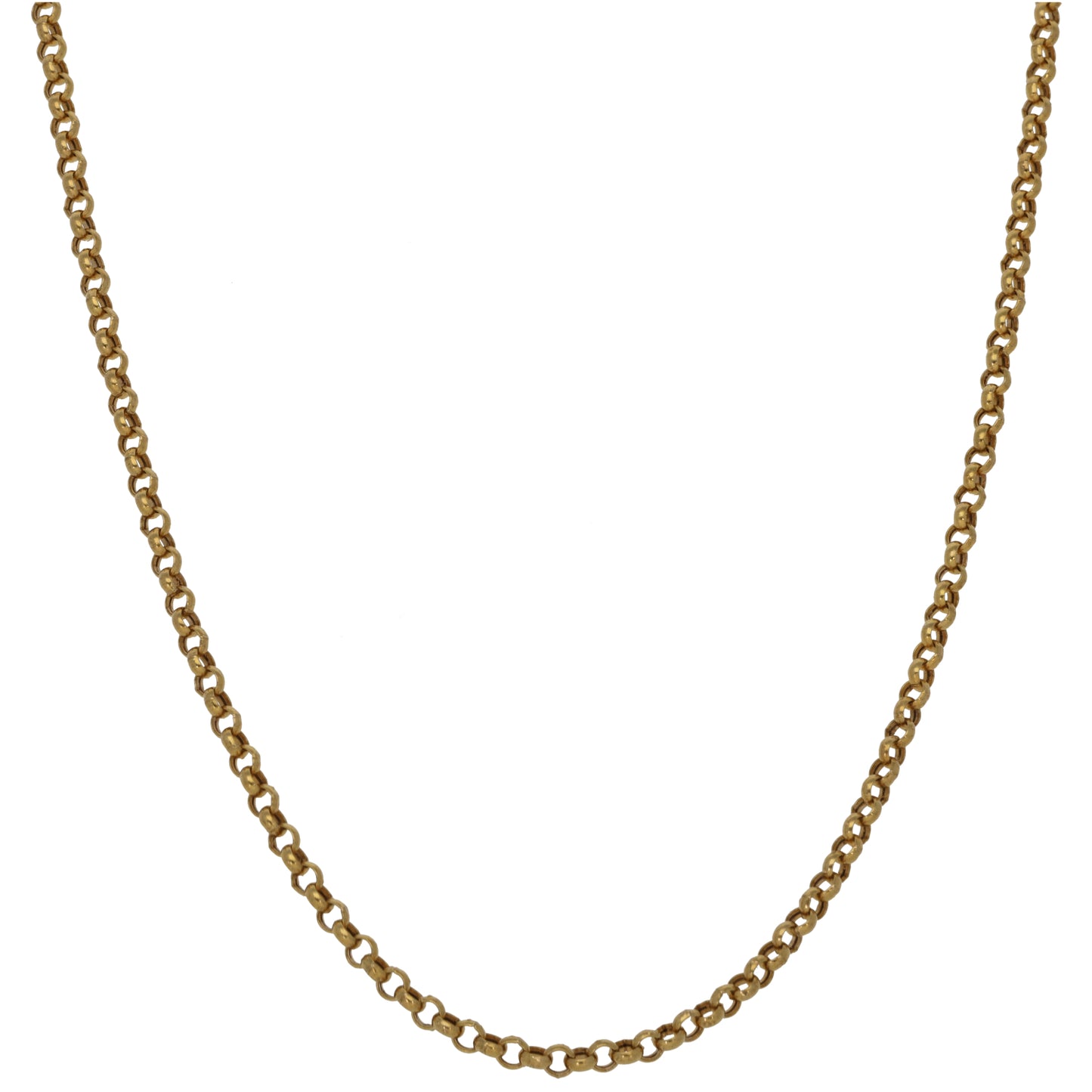 14ct Gold Belcher Chain 18"