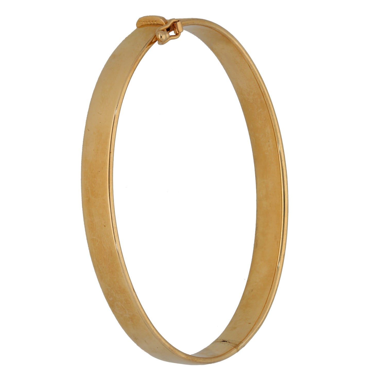9ct Gold Hinged/Clasp Bangle