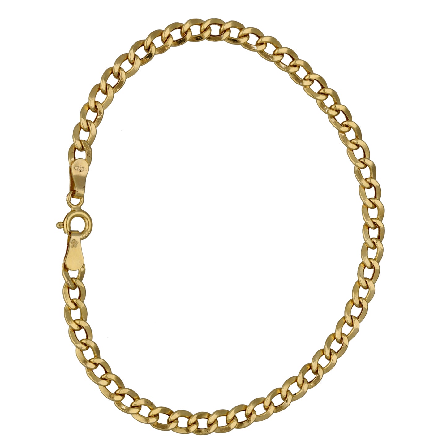 9ct Gold Curb Bracelet