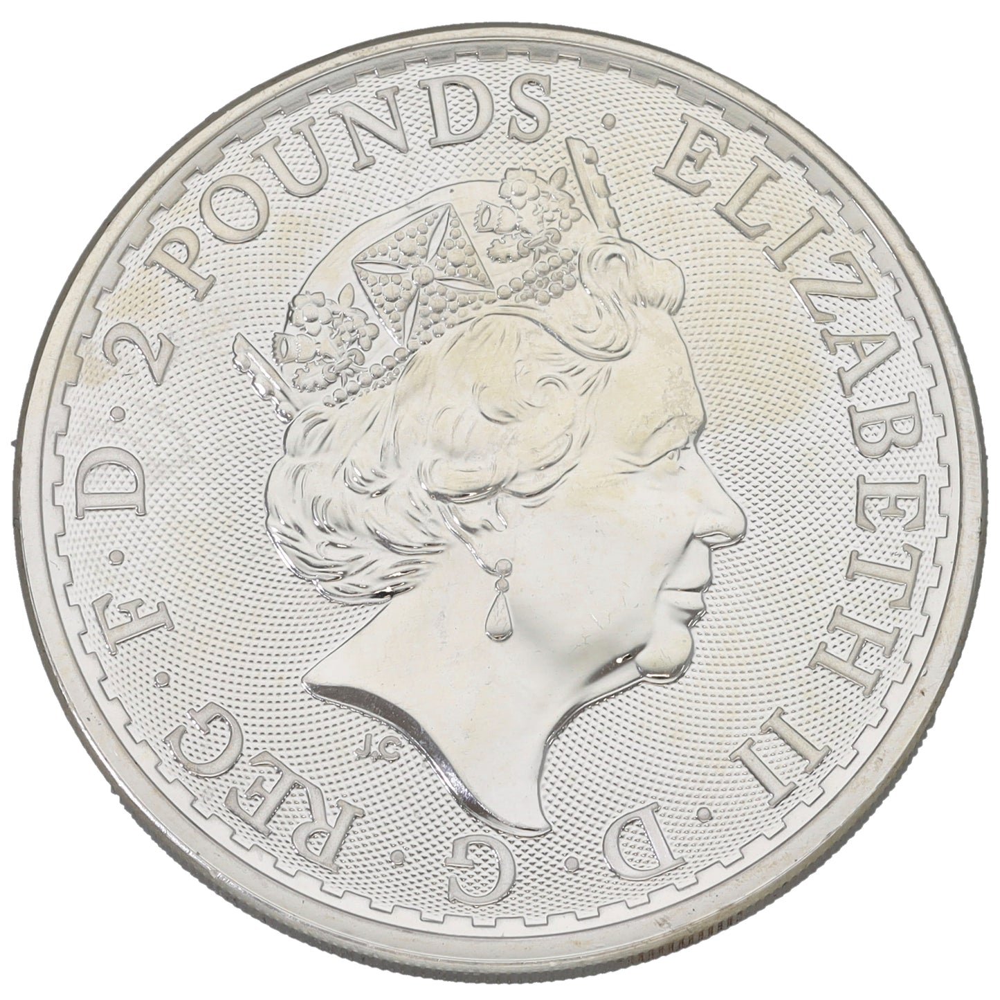 Fine Silver Queen Elizabeth II 1 OZ Britannia Coin 2021