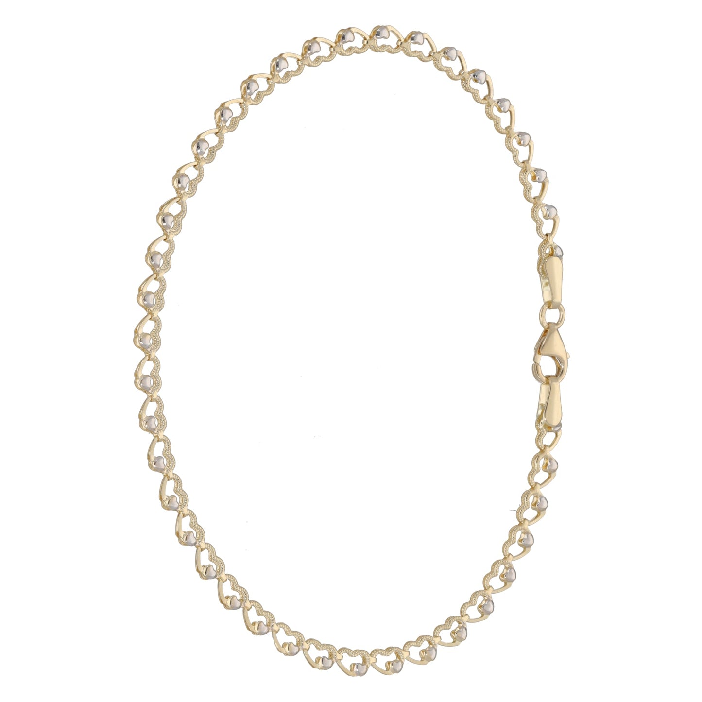 14ct Gold Ladies Alternative Bracelet