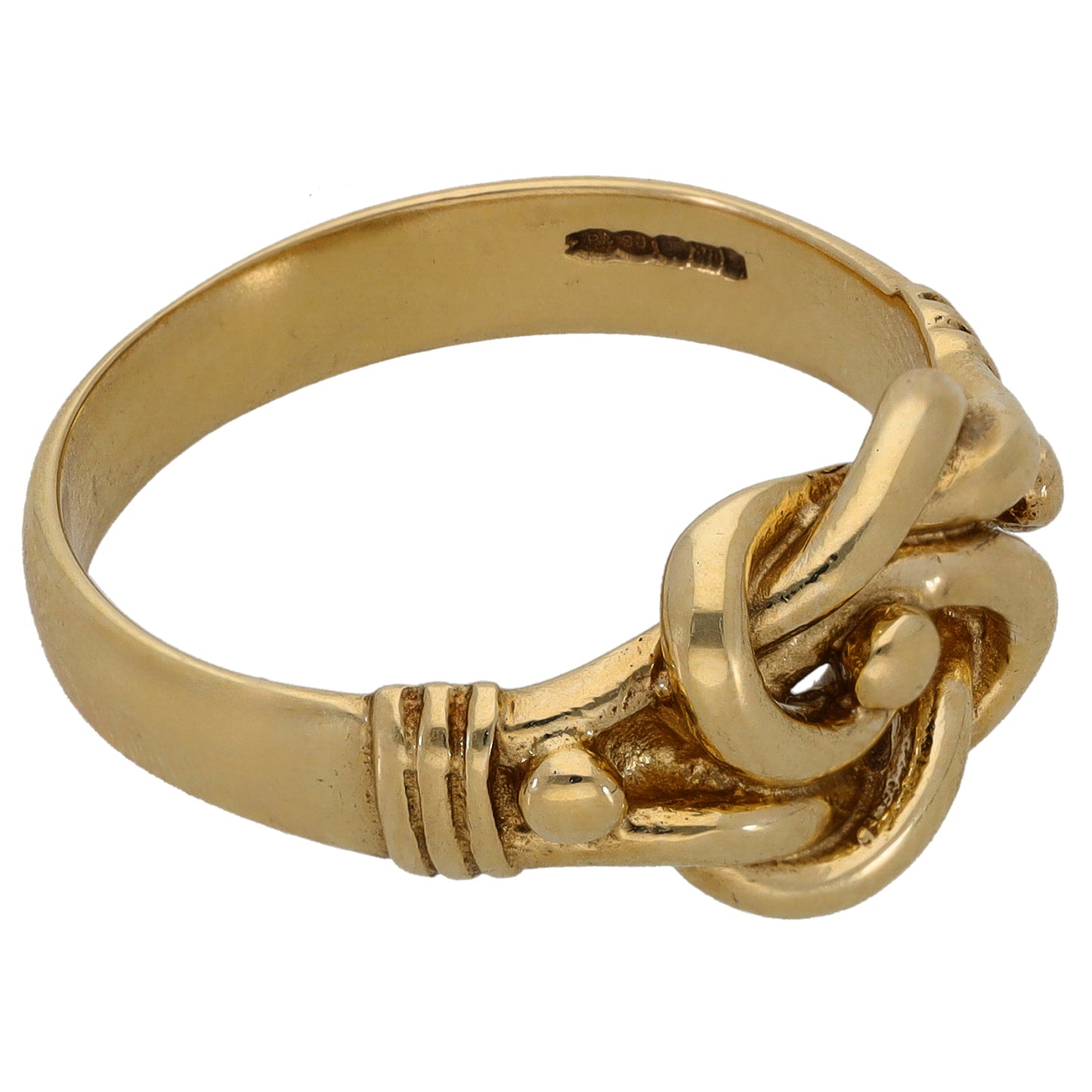 9ct Gold Knot Ring Size U