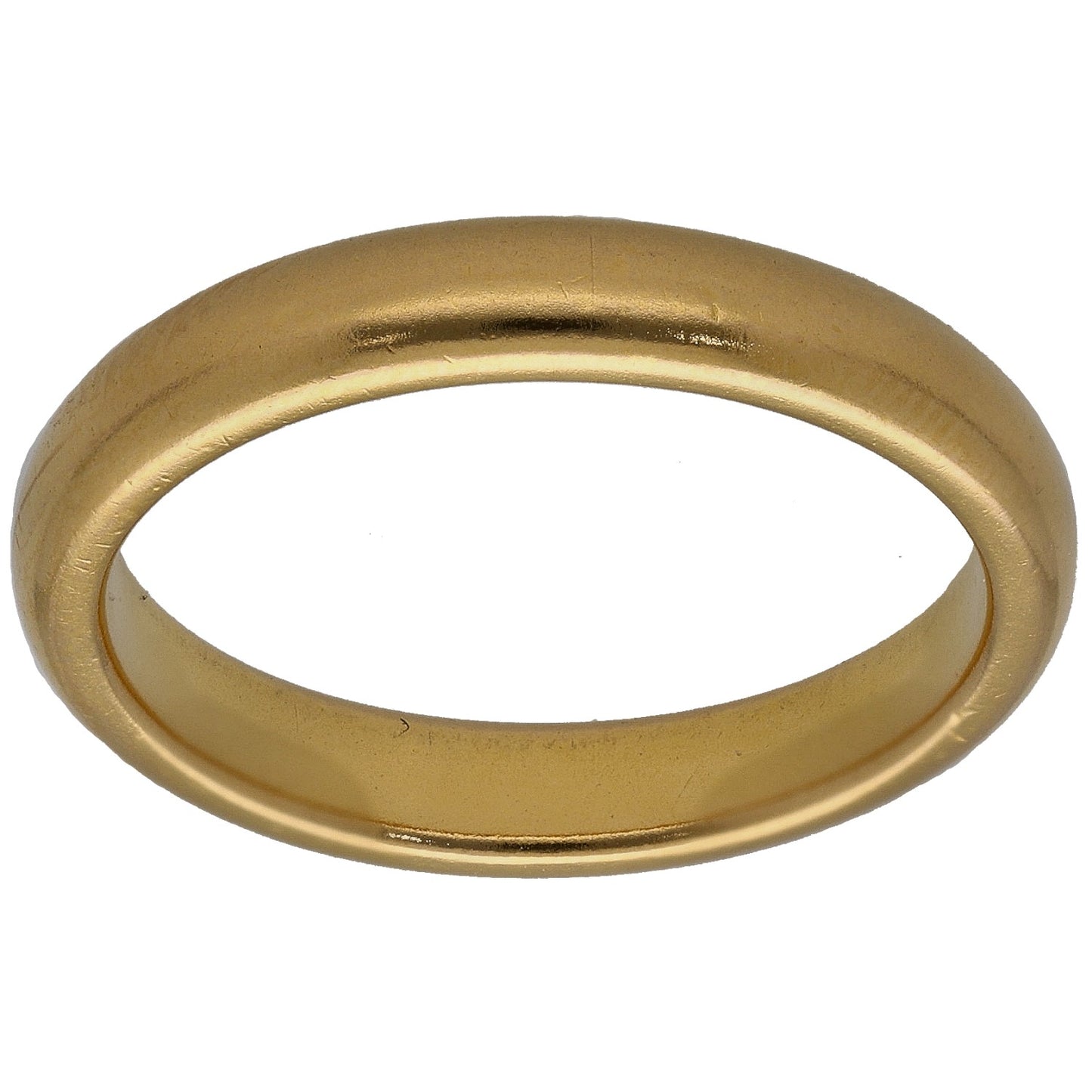 22ct Gold Plain Wedding Ring Size P