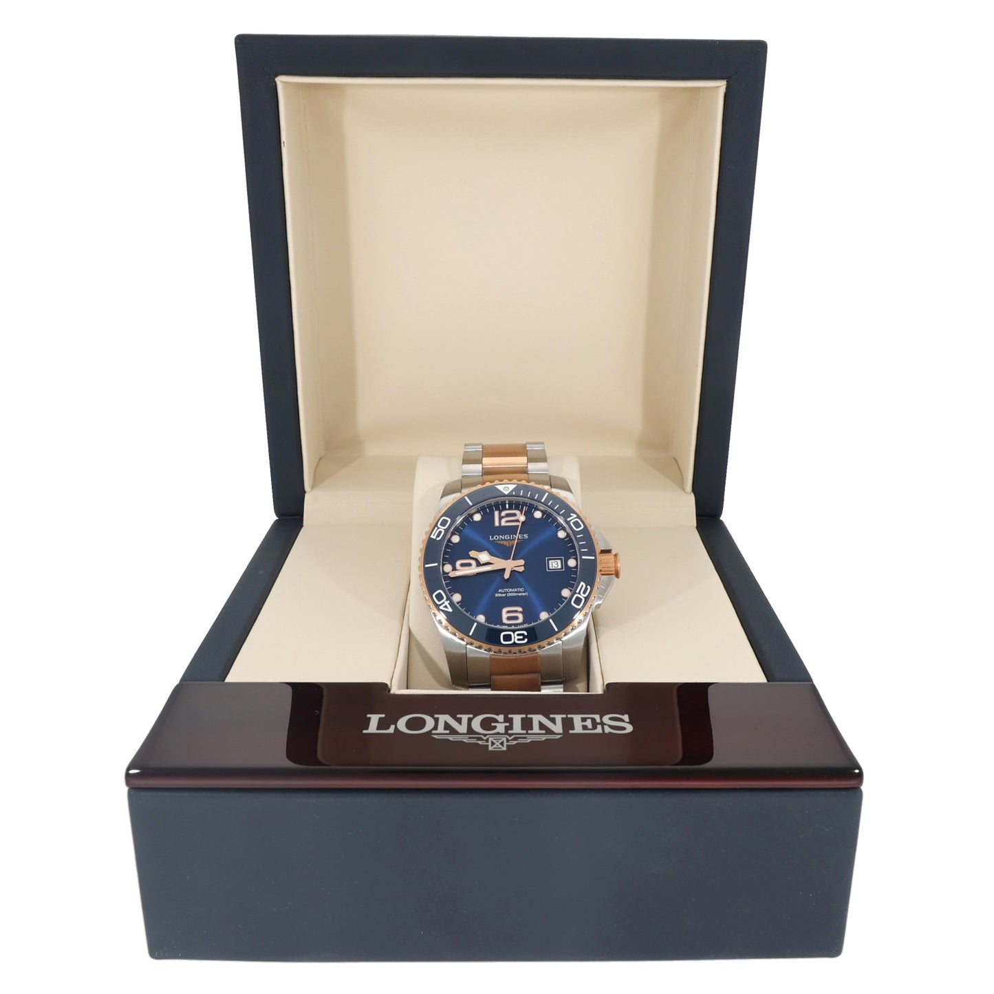 Longines Hydro Conquest L3.781.3.78.9 41mm Bi-Colourl Watch