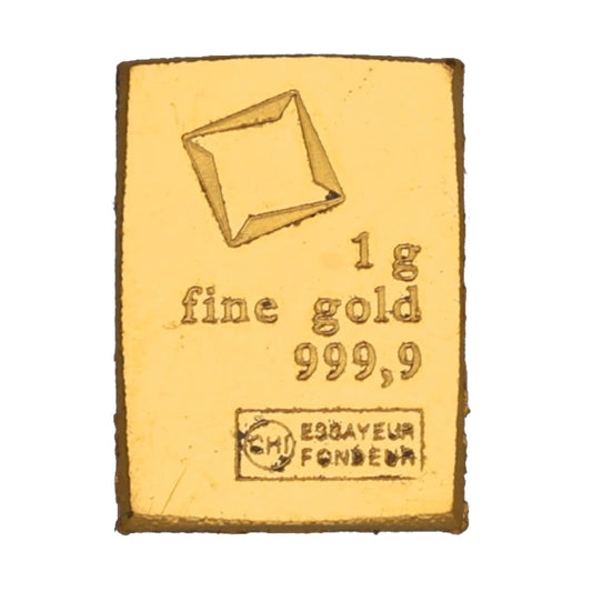 24ct 1g Gold Bar
