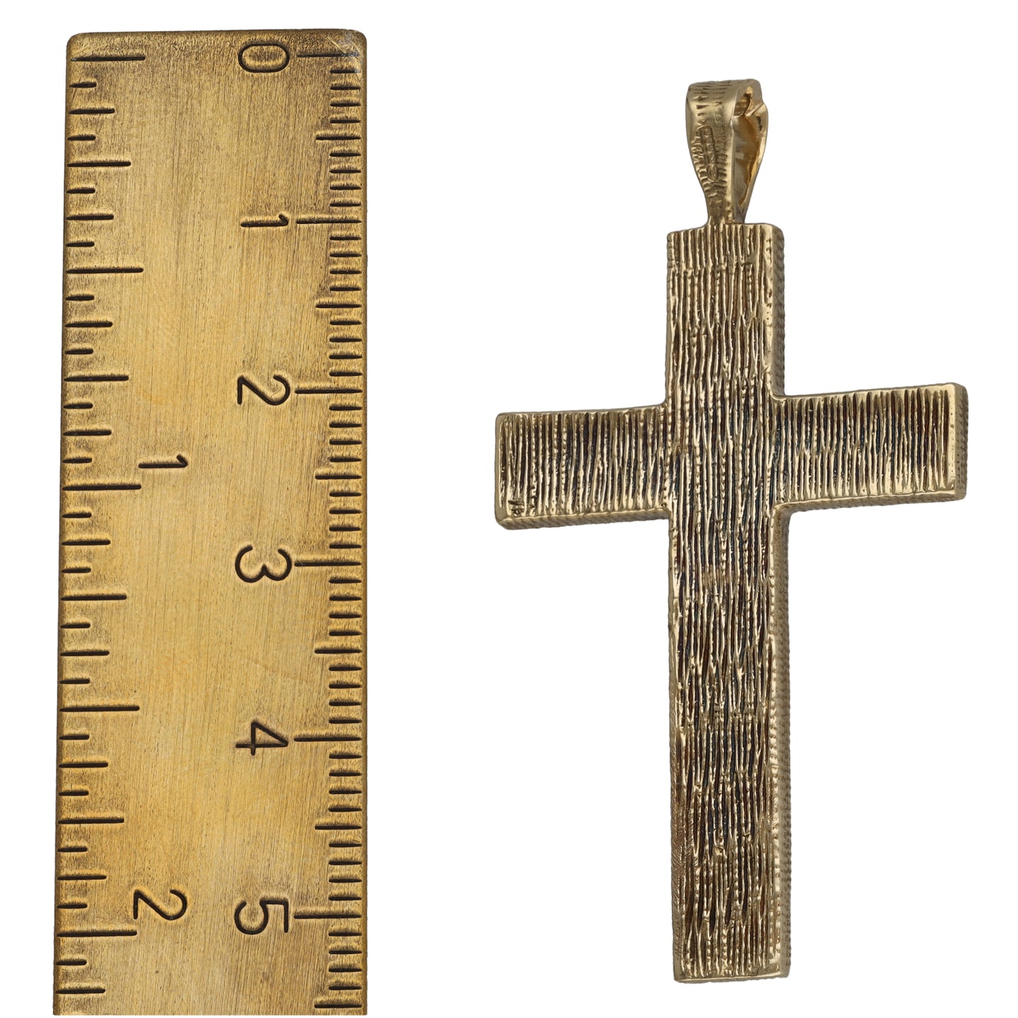 9ct Gold Crucifix Pendant