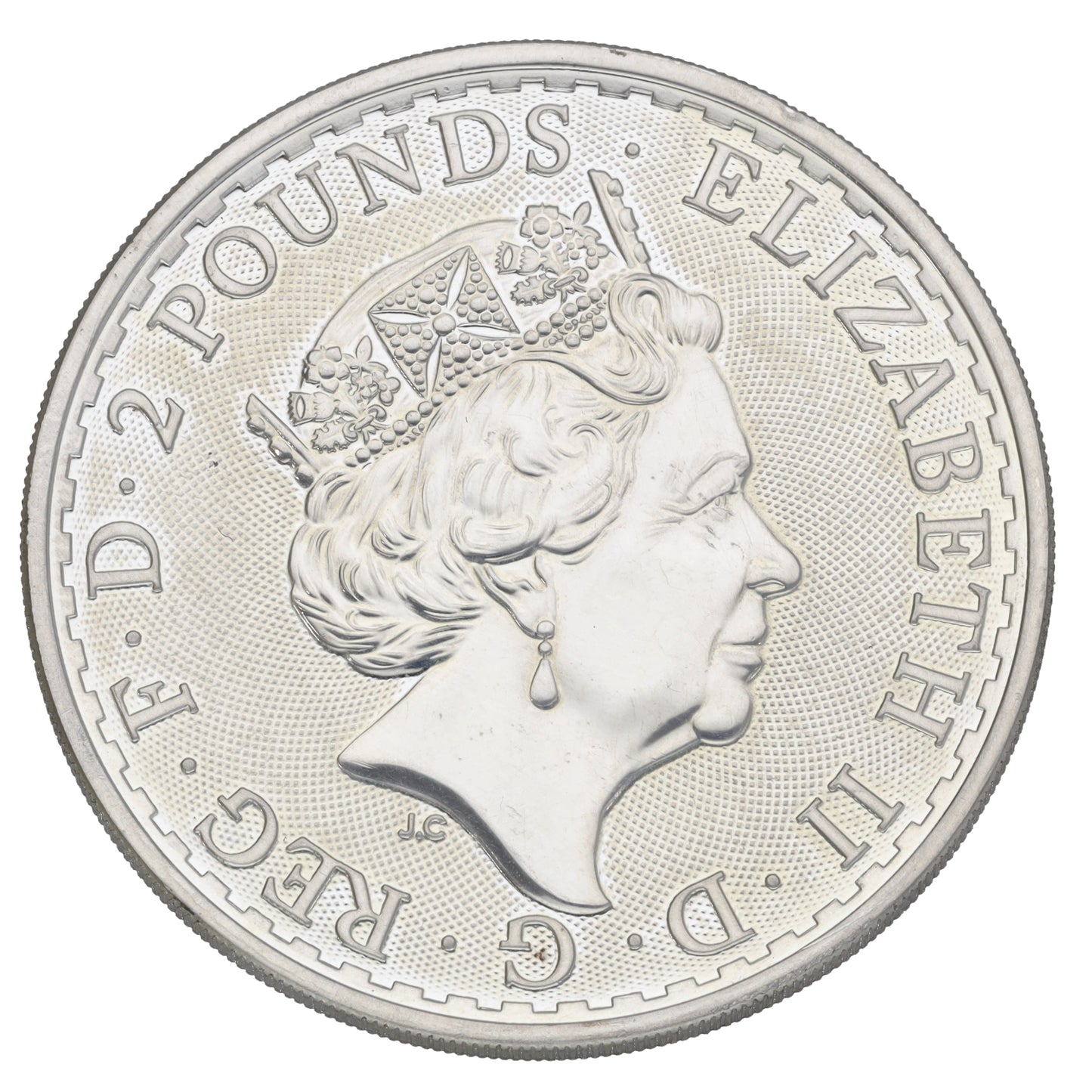 Fine Silver Queen Elizabeth II 1 OZ Britannia Coin 2021