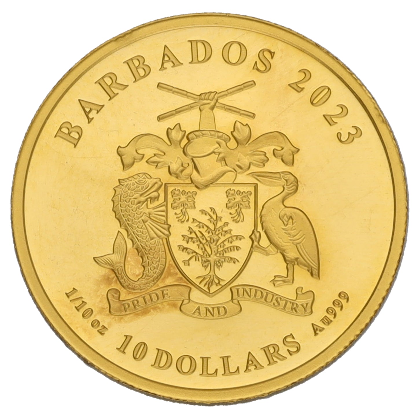22ct Gold The Mouse That Started It All 1/10 OZ Coin 2023