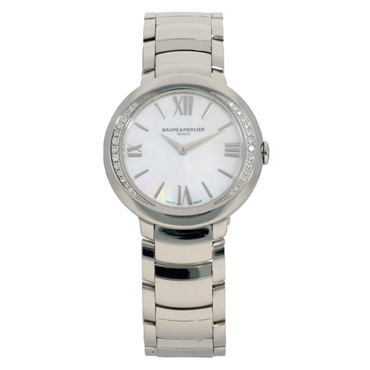 Baume Et Mercier Promesse 65754 30mm Stainless Steel Watch