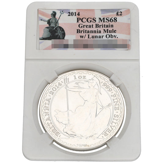 Fine Silver Queen Elizabeth II 1 OZ Britannia Coin 2014