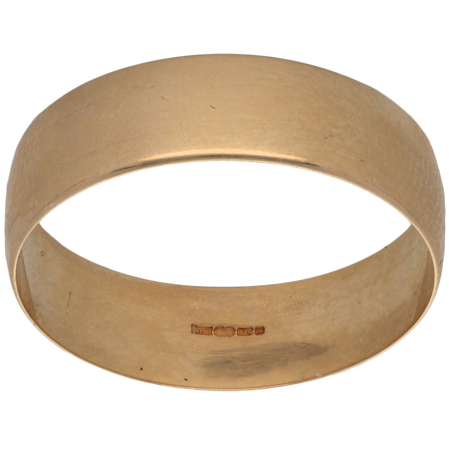 14ct Gold Plain Wedding Ring Size T