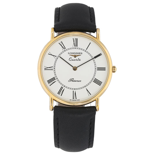 Longines Presence 32mm Gold Plated Watch
