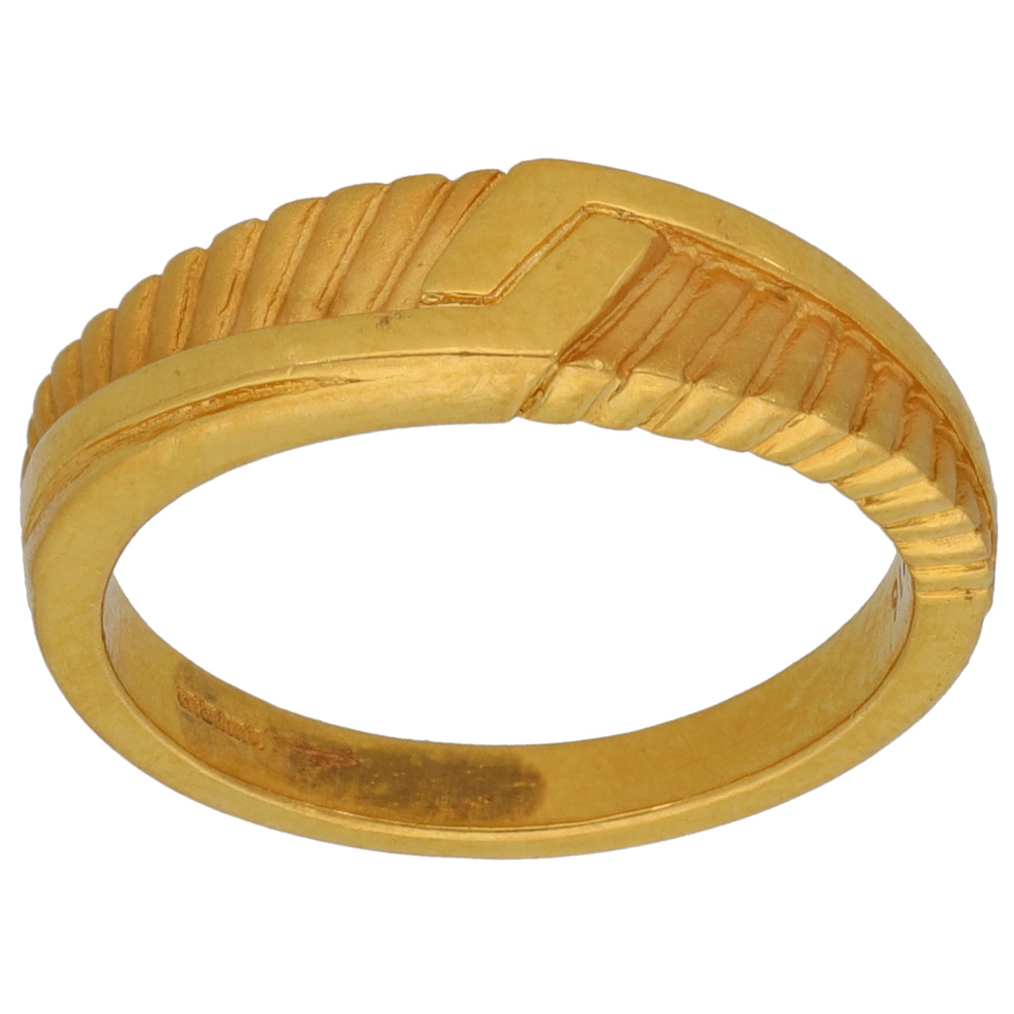 22ct Gold Alternative Ring Size M