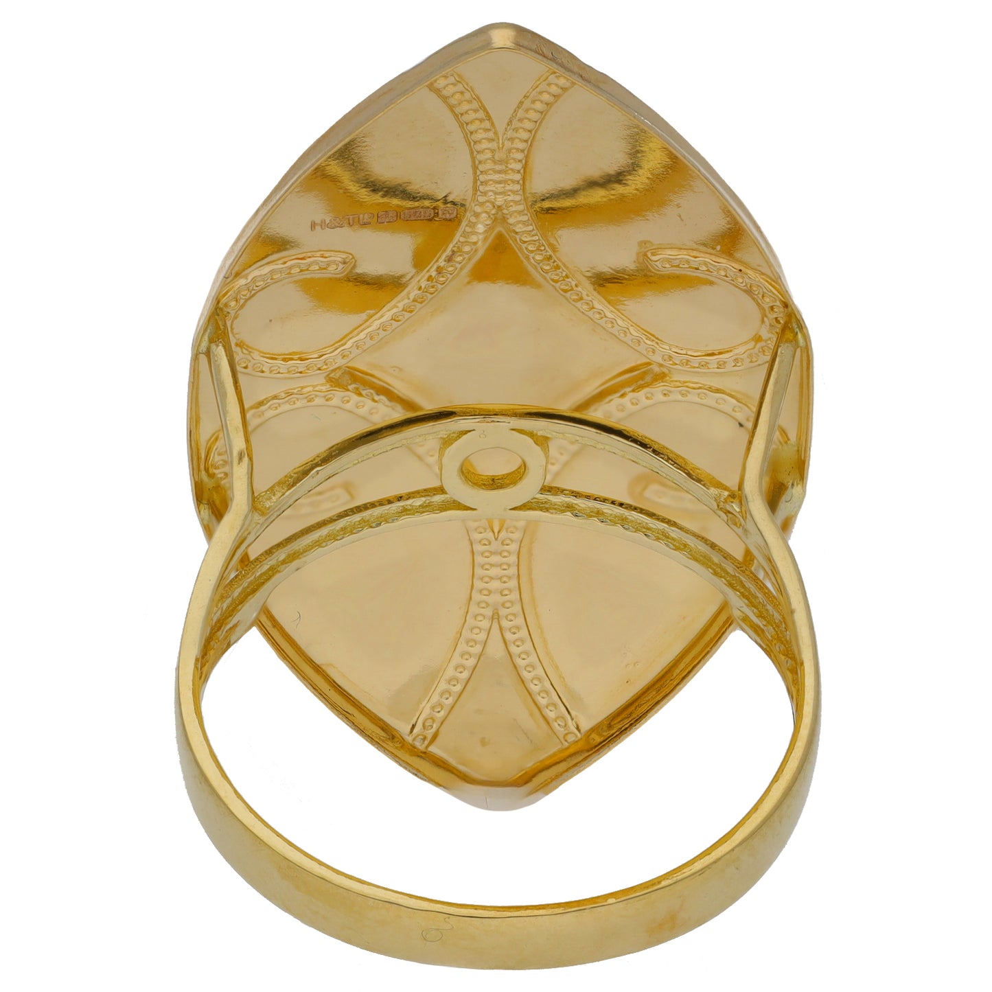 14ct Gold Dress/Cocktail Ring Size R