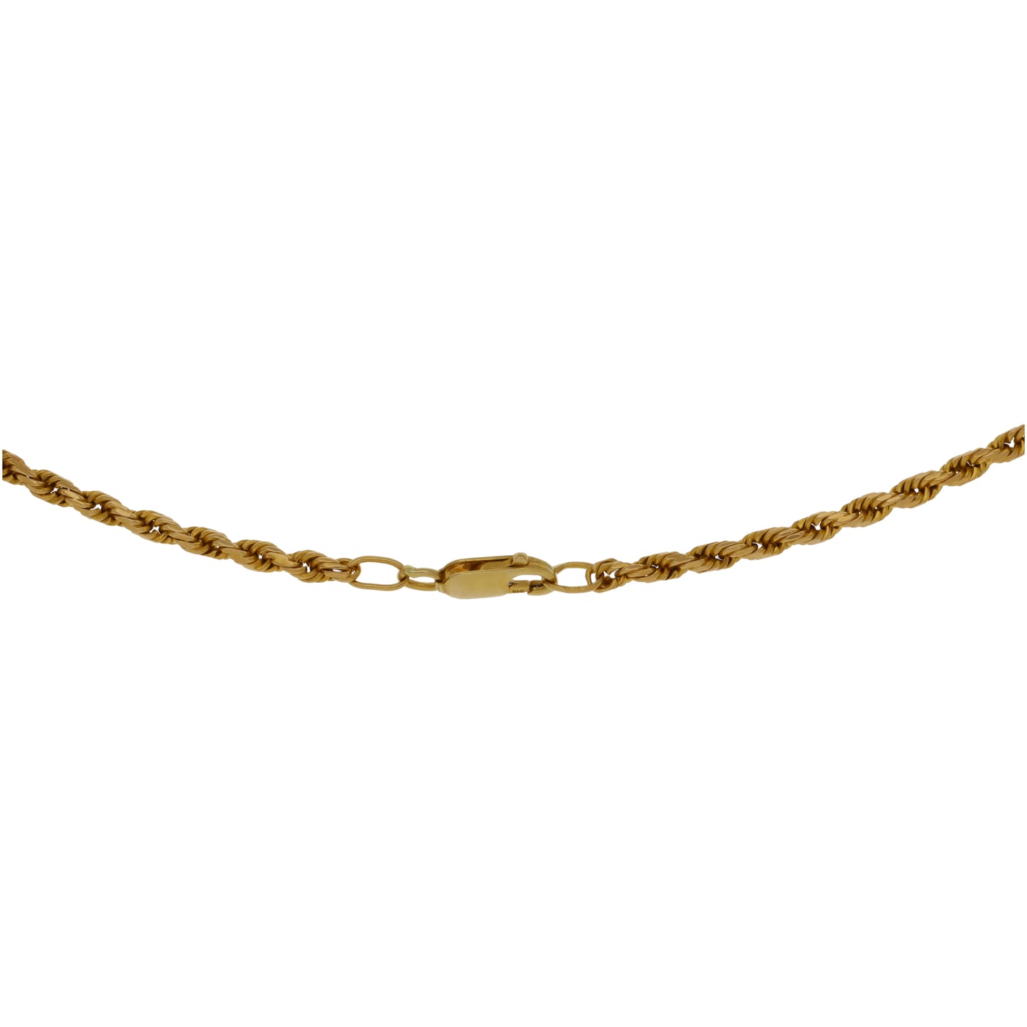 22ct Gold Rope Chain 18"