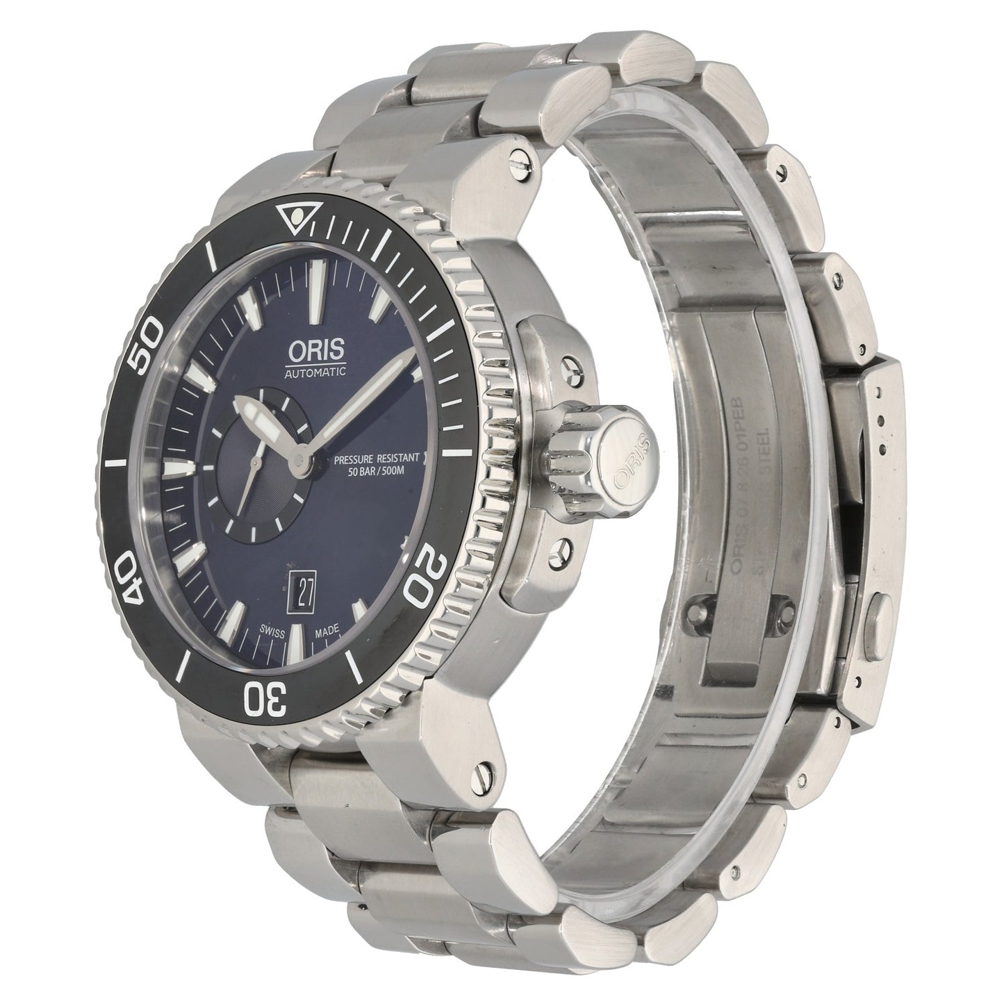 Oris Aquis 7673 45mm Stainless Steel Watch