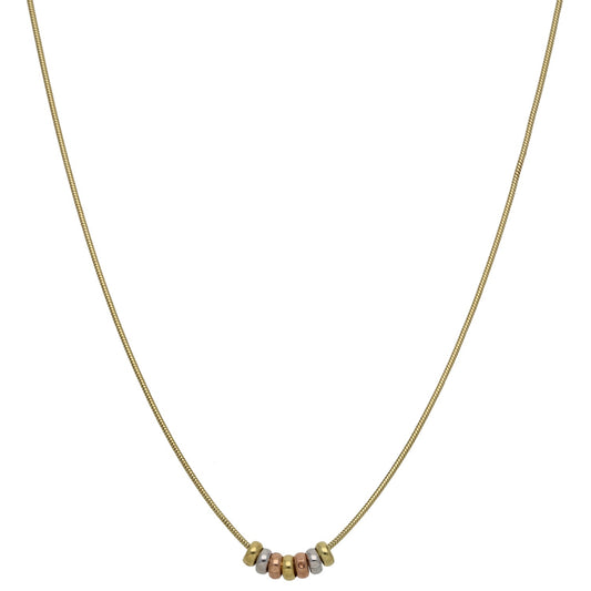9ct Gold Fancy Necklace 16"