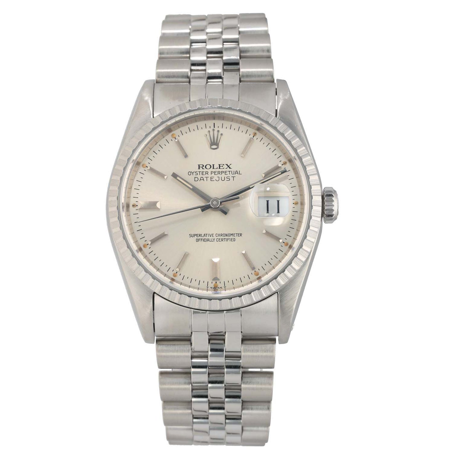 Rolex Datejust 16220 36mm Stainless Steel Watch