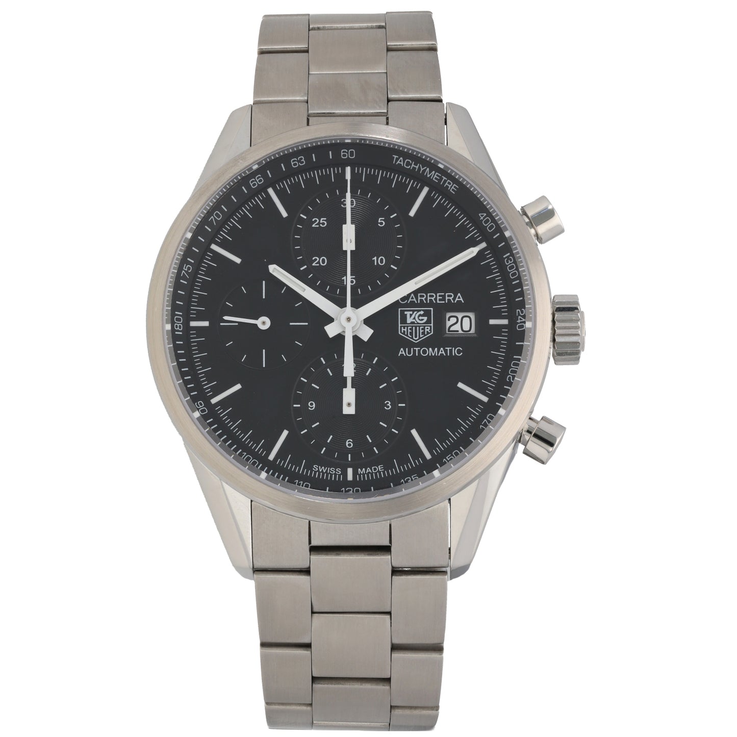 Tag Heuer Carrera CAR2210 39mm Stainless Steel Watch