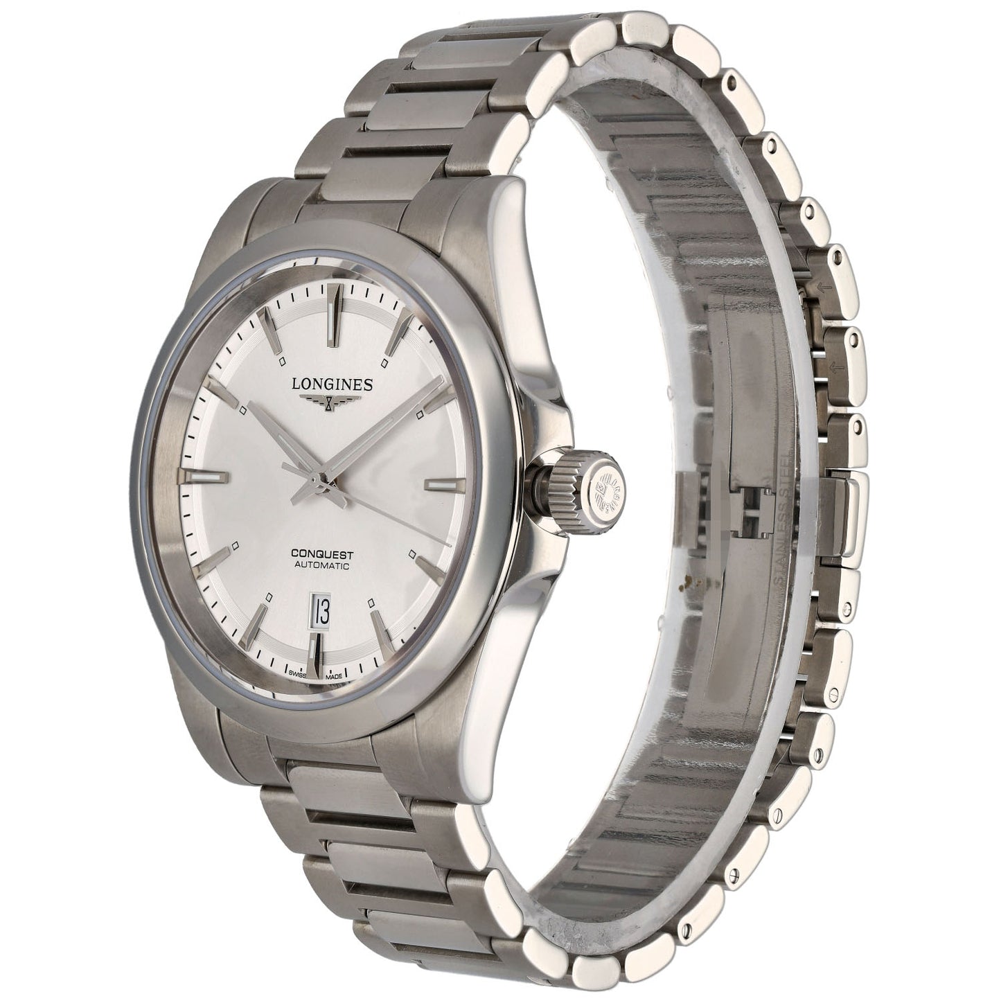Longines Conquest L3.830.4 41mm Stainless Steel Watch