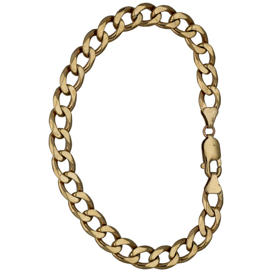9ct Gold Curb Bracelet