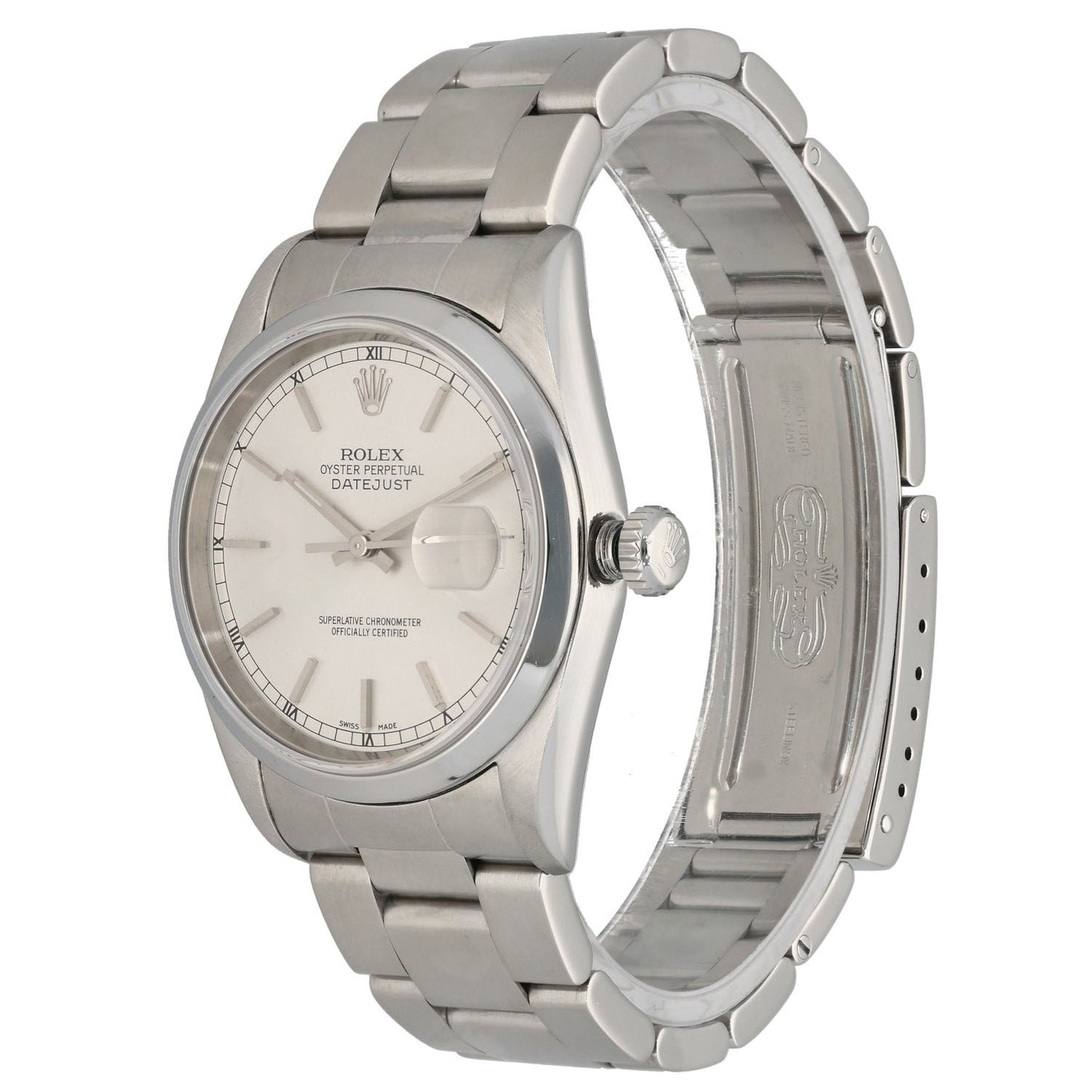 Rolex Datejust 16200 36mm Stainless Steel Watch