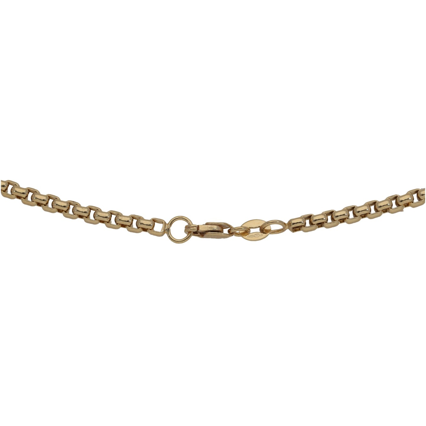 9ct Gold Belcher Chain 20"