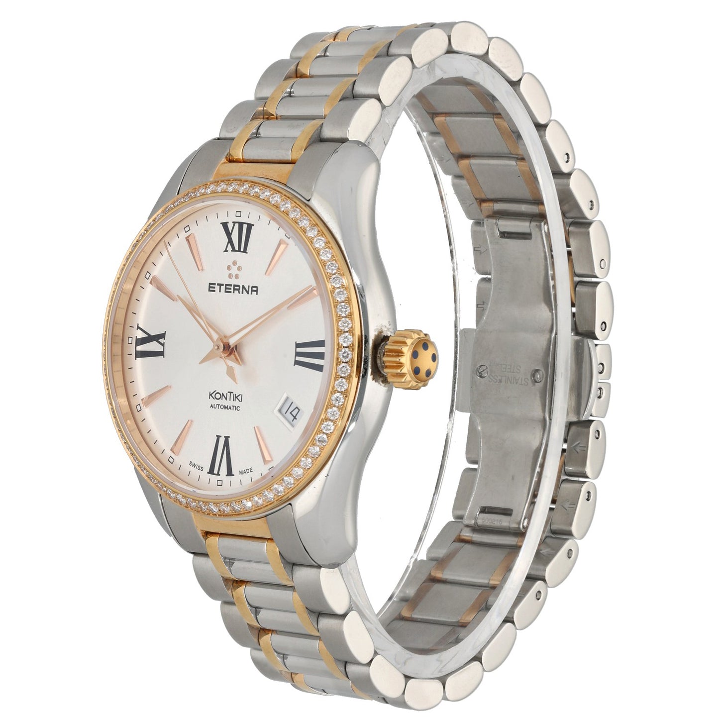 Eterna Kontiki 1260.55 36mm Stainless Steel Watch