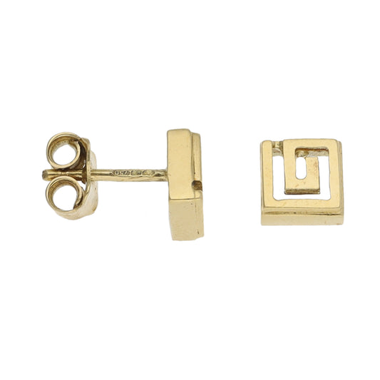 18ct Gold Stud Earrings