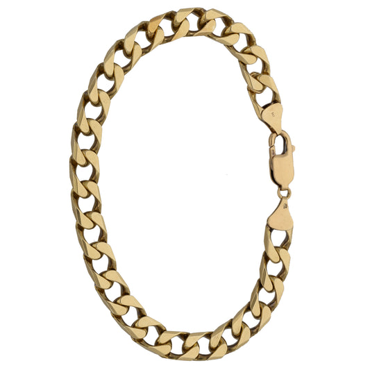 9ct Gold Curb Bracelet