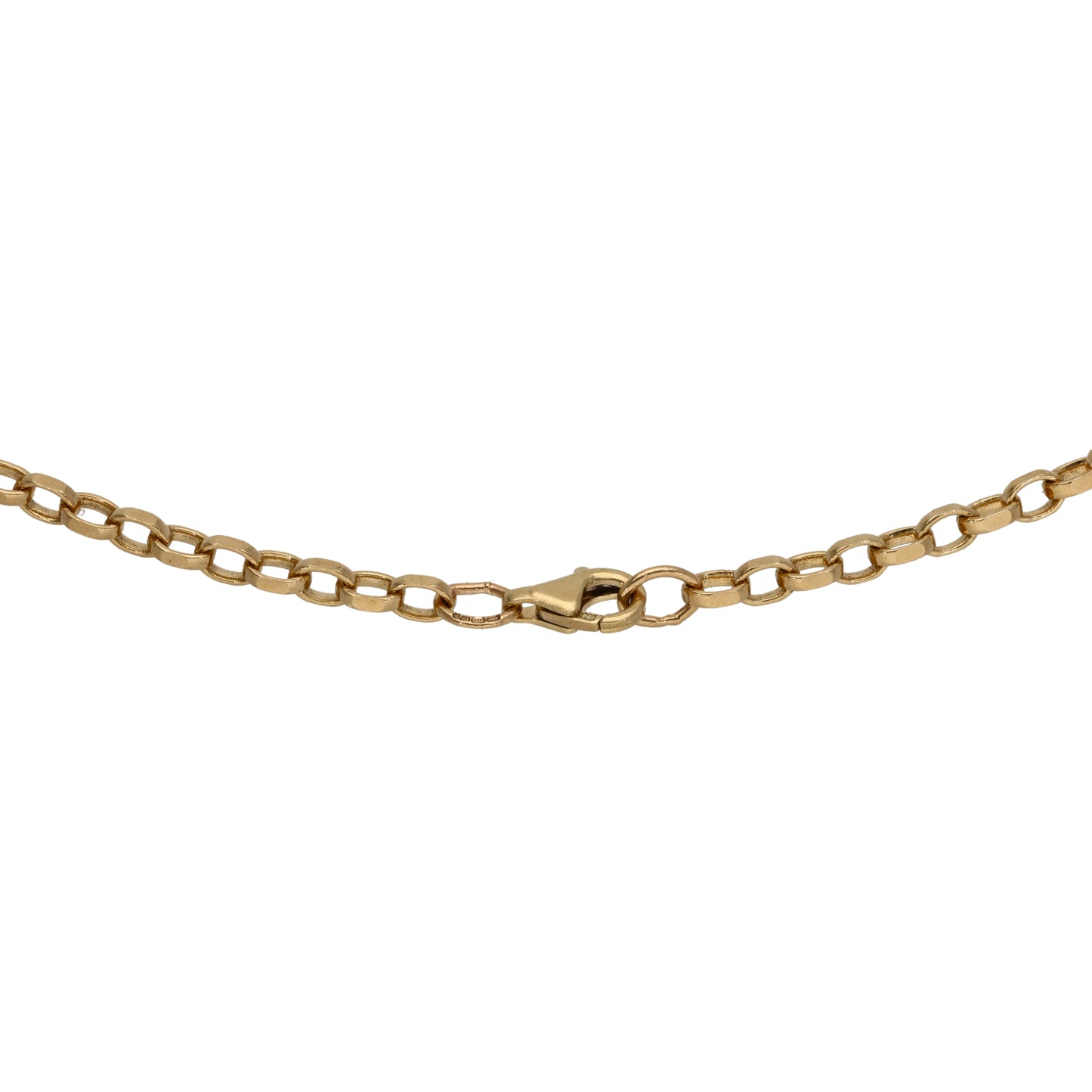 9ct Gold Belcher Chain 24"