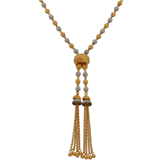 22ct Gold Necklace, Bracelet & Earring Jewellery Set