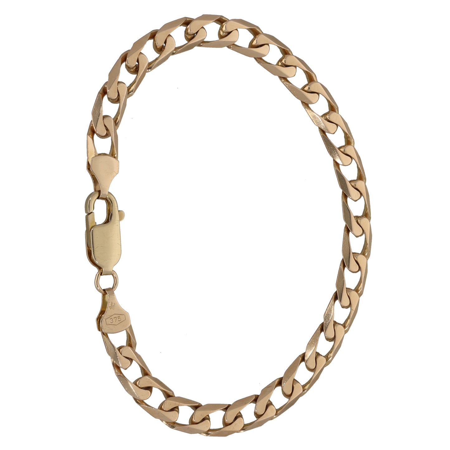 9ct Gold Curb Bracelet