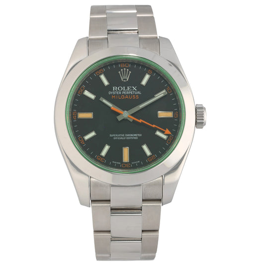 Rolex Milgauss 116400 40mm Stainless Steel Watch