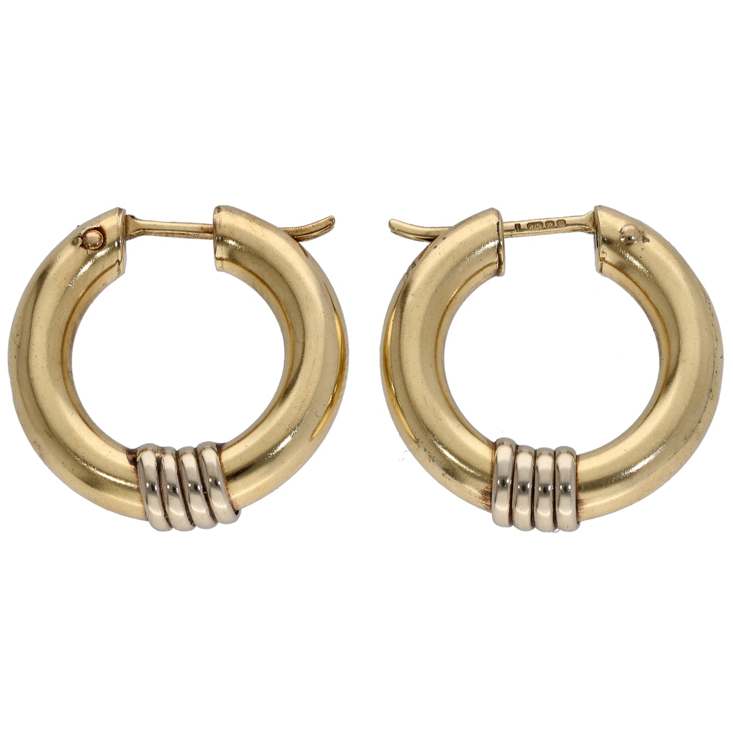 9ct Gold Hoop Earrings