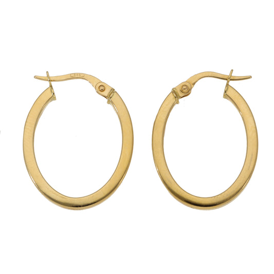 14ct Gold Hoop Earrings
