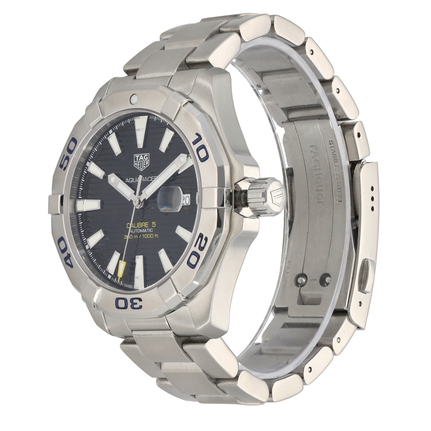 Tag Heuer Aquaracer WAY2010 43mm Stainless Steel Watch